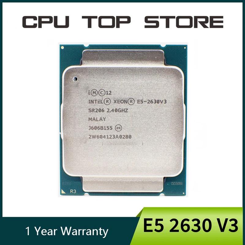   E5 2630 V3 μ CPU, 2.4GHz, 20MB, 8 ھ, 85W, LGA 2011-3 SR206 2630V3